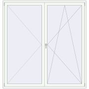 Balcony doors 2100x2200 mm BALCONY DOOR REHAU SYNEGO