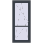 BALCONY DOOR REHAU SYNEGO 880x2050 mm