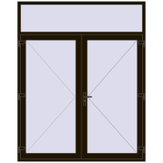 Entrance doors 2000x2500 mm DOOR KORSA ENERGY-SAVING REHAU SYNEGO