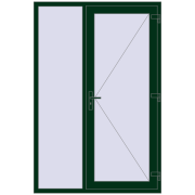 DOOR KORSA OPTIMUM REHAU BRILLANT 1400x2100 mm
