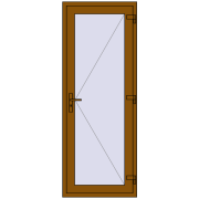 Entrance doors 800x2100 mm DOOR KORSA OPTIMUM REHAU BRILLANT