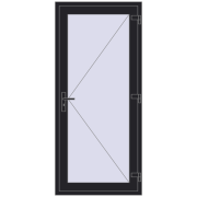 Entrance doors 900x2004 mm DOOR KORSA ENERGY-SAVING REHAU SYNEGO