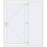 ENERGY-SAVING REHAU SYNEGO 1800x2100 mm