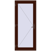 DOOR KORSA OPTIMUM REHAU BRILLANT 900x2100 mm