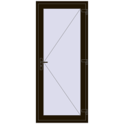 Entrance doors 900x2100 mm DOOR KORSA OPTIMUM REHAU BRILLANT