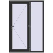 REHAU BRILLANT BUSINESS 1400x2100 mm