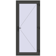 INTERIOR door (Т94/60) opens to the outside 1000x2300 mm