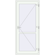ALU LIGHT A (T94) 900x2050 mm