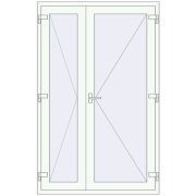 Internal doors 1300x2050 mm REHAU OPTIMUM 70 (Z74)