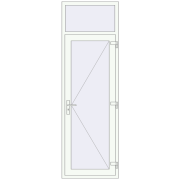 Internal doors 800x2500 mm REHAU OPTIMUM 70 TERRACE (Т94)