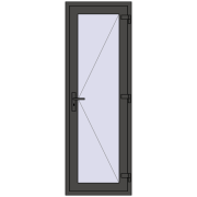 Internal doors 700x2050 mm REHAU OPTIMUM 70 TERRACE (Т94)