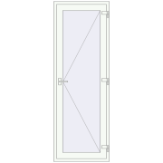 Internal doors 800x2300 mm REHAU BASE 60 (Z74)