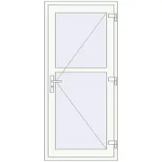 REHAU BASE 60 TERRACE (Т94) 860x1860 mm