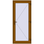 Internal doors 900x2050 mm REHAU BASE 60 TERRACE (Т94)