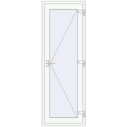INTERIOR door (Т94/60) opens to the outside 735x1975 mm