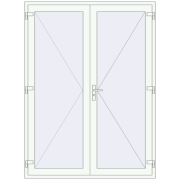 Internal doors 1700x2300 mm REHAU OPTIMUM 70 (Z74)