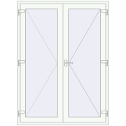 Internal doors 1500x2050 mm REHAU OPTIMUM 70 (Z74)