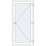 REHAU BASE 60 TERRACE (Т94) 890x1940 mm