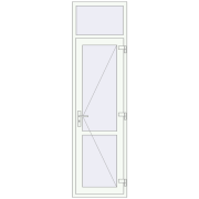 Internal doors 700x2500 mm REHAU OPTIMUM 70 (Z74)