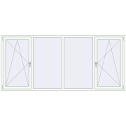 KORSA ENERGY-SAVING REHAU SYNEGO MD 2825x1270 mm
