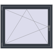 KORSA OPTIMUM REHAU EURO 70 1150x970 mm