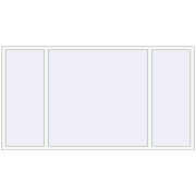 Tilt-and-Turn 2600x1400 mm KORSA ENERGY-SAVING REHAU SYNEGO MD