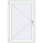 REHAU Euro-Design 60 800x1250 mm