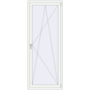 Tilt-and-Turn 800x2100 mm KORSA ENERGY-SAVING REHAU SYNEGO MD