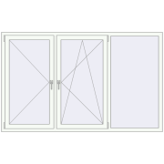 ENERGY-SAVING REHAU SYNEGO MD 2100x1300 mm