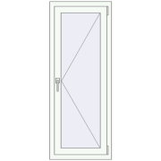 ALU STANDARD 72 570x1420 mm