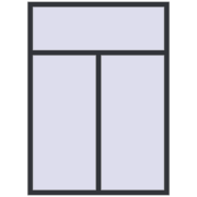 Tilt-and-Turn 1390x1900 mm KORSA BRILLANT DESIGN