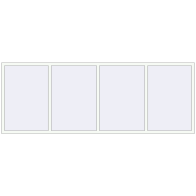 Tilt-and-Turn 3000x1100 mm KORSA OPTIMUM REHAU EURO 70