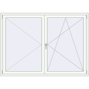 KORSA ENERGY-SAVING REHAU SYNEGO MD 1870x1350 mm