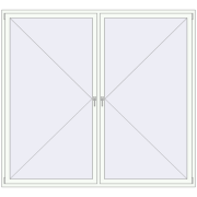 Tilt-and-Turn 2400x2200 mm KORSA ENERGY-SAVING REHAU SYNEGO MD
