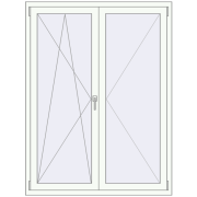 KORSA OPTIMUM REHAU EURO 70 1250x1650 mm