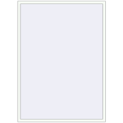 KORSA OPTIMUM REHAU EURO 70 1600x2200 mm RAL 9016 Traffic white two-sided