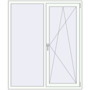 BASE REHAU EURO 60 1250x1550 mm