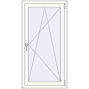 KORSA ENERGY-SAVING REHAU SYNEGO MD 700x1400 mm
