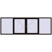 KORSA OPTIMUM REHAU EURO 70 3300x1100 mm