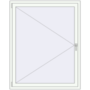 Fenêtres 1200x1500 mm REHAU Euro 70