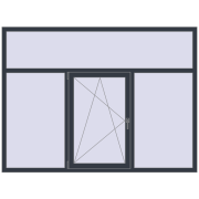 ENERGY-SAVING REHAU SYNEGO MD 2150x1600 mm