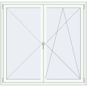 KORSA OPTIMUM REHAU EURO 70 1500x1450 mm