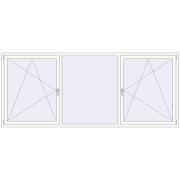 Tilt-and-Turn 3080x1290 mm KORSA ENERGY-SAVING REHAU SYNEGO MD