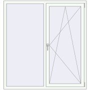 REHAU EURO 70 1500x1600 мм