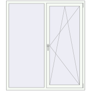 KORSA ENERGY-SAVING REHAU SYNEGO MD 1500x1700 mm