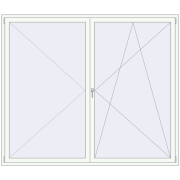 Tilt-and-Turn 2342x2000 mm KORSA ENERGY-SAVING REHAU SYNEGO MD