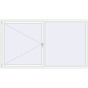 REHAU Euro 70 2700x1500 mm