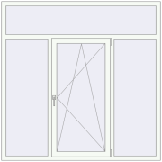 KORSA BRILLANT DESIGN 1800x1800 mm