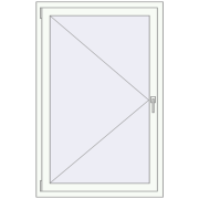 REHAU EURO70 900x1400 mm