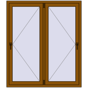 KORSA OPTIMUM REHAU EURO 70 1300x1500 mm